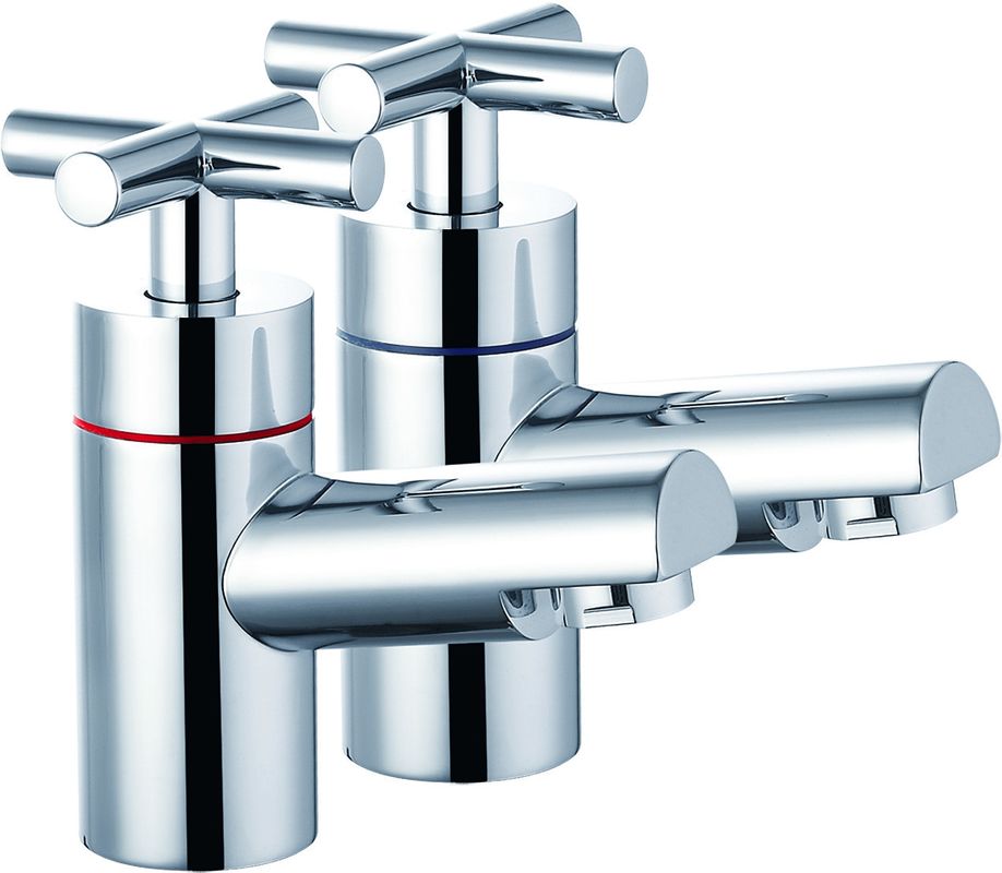 Single Handle Polished Chrome Bathroom Mixer Faucet For Bath T8205C
