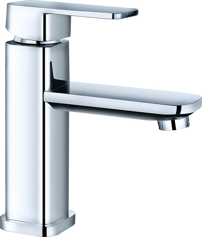 Modern Ceramic Valve Type Single Handle Basin Faucet For Bathroom T8402