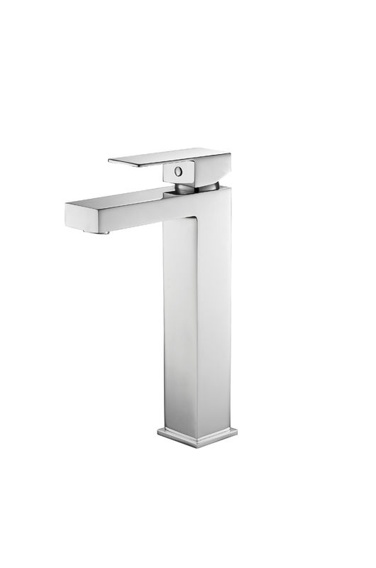 Modern Type Basin Mixer Faucet In Chrome Finish For Bathrooms T8442BL