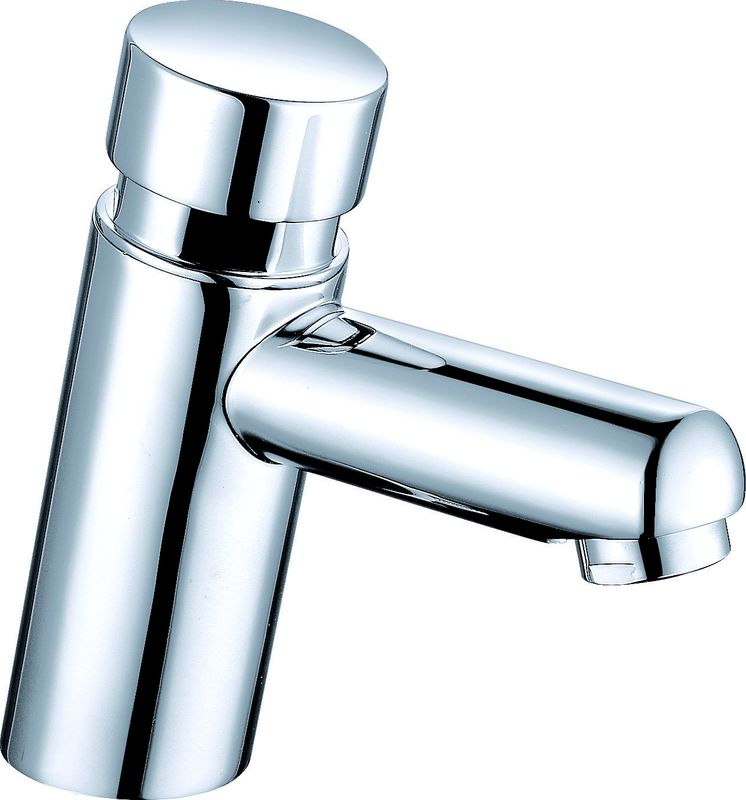 Modern Type Basin Mixer Faucet In Chrome Finish For Usage T8504