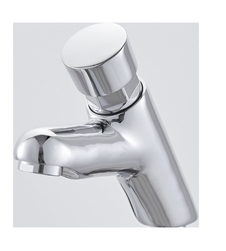 Single Handle Basin Mixer Faucet In Chrome Finish For Kitchen Sink T8509