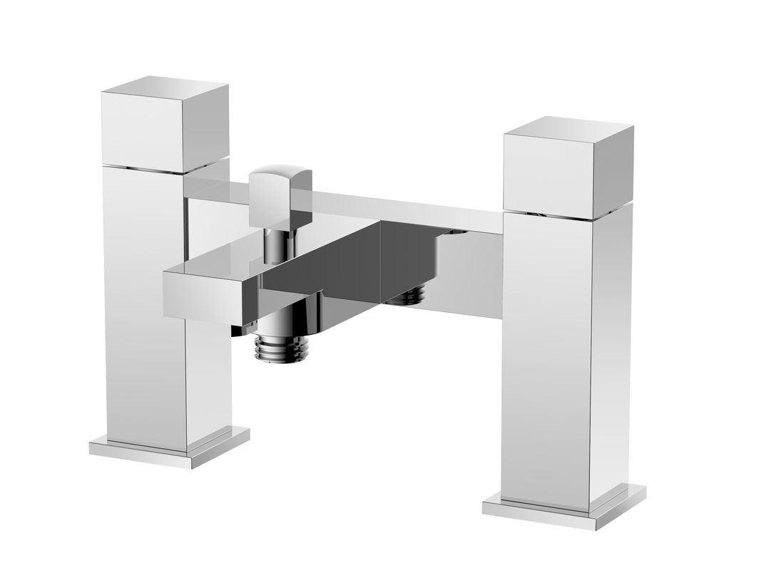 Chrome Finish Bath Shower Mixer Faucet With Pressure Range Of 0.5-3.0 Bar T8591