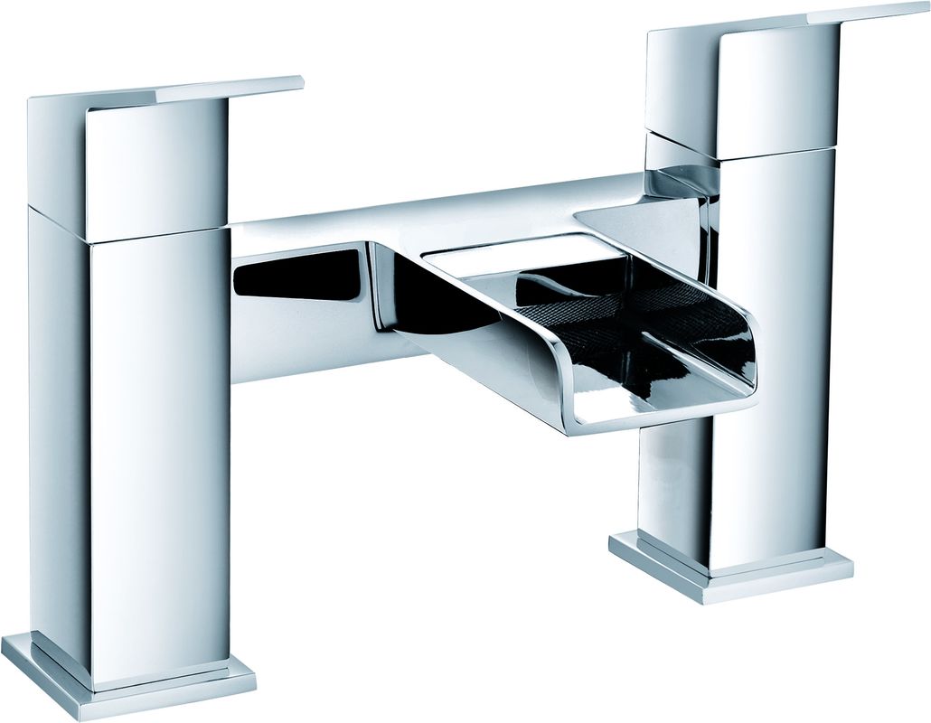 Double Handle Basin Mixer Faucet Made of Brass For Durable T8644A