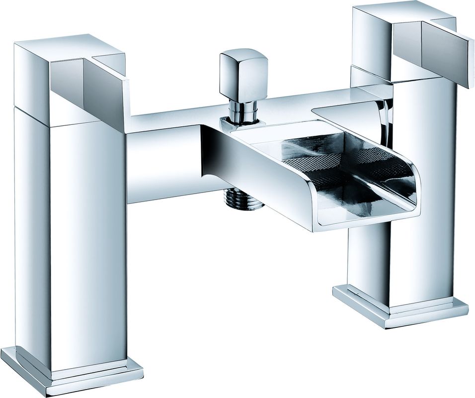 Double Handle Brass Bath Shower Mixer For Bathroom Design T8641AV