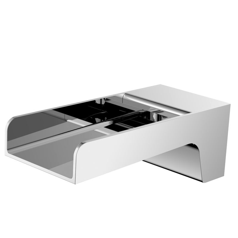 Chrome Finish Concealed Shower Mixer and Modern Handle Style T8659