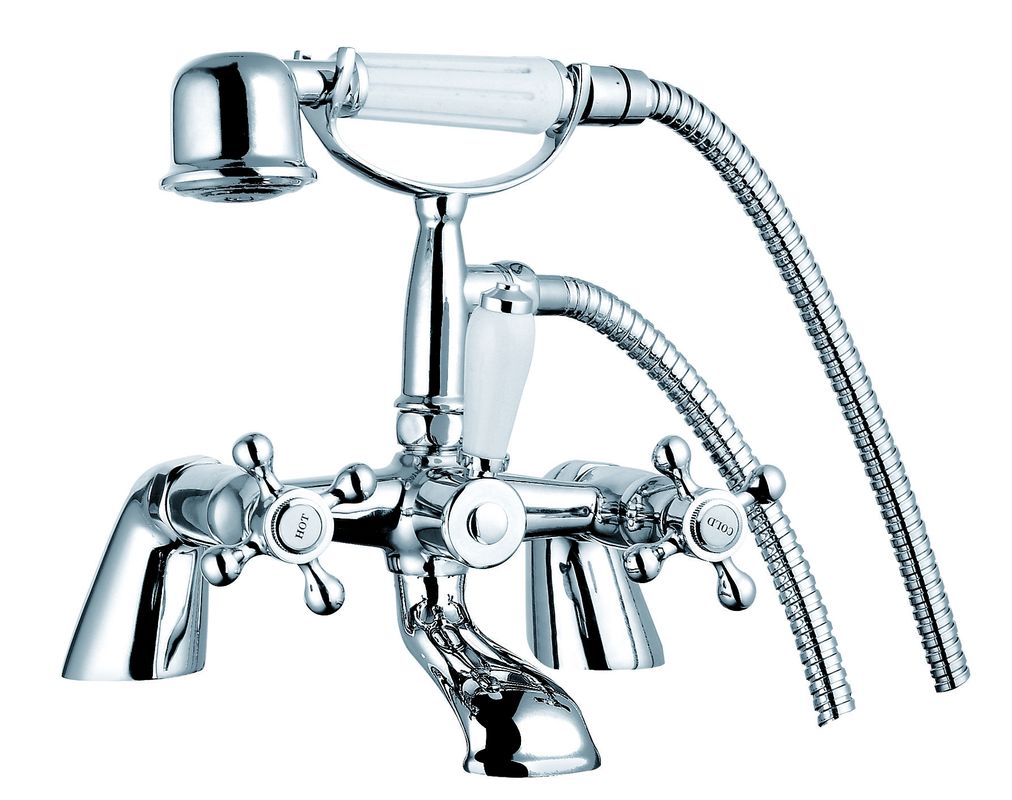Enhance Your Shower Experience with Chrome Finish Bath Shower Mixer Faucet T8661