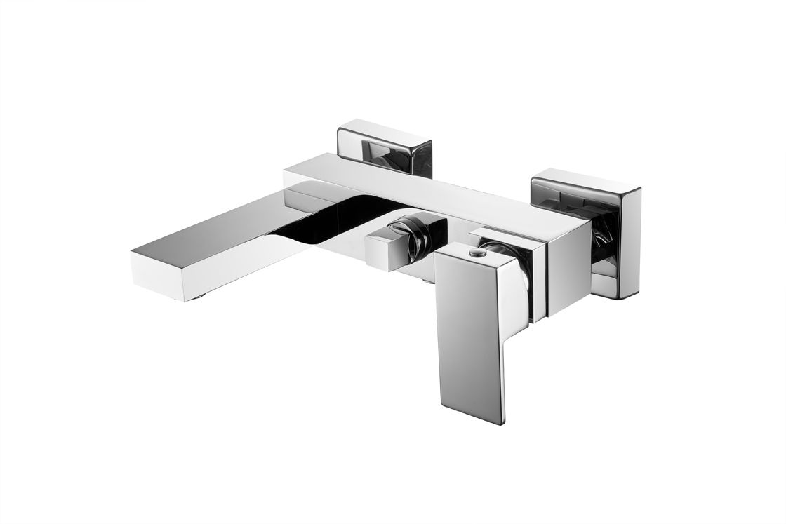 Contemporary Wall Mounted Shower Mixer Faucet For Bathroom T8687