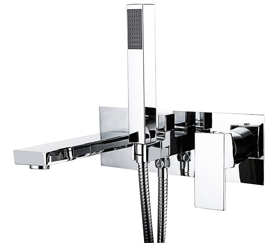 Contemporary Style Brass Material Wall Mounted Shower Mixer T86810
