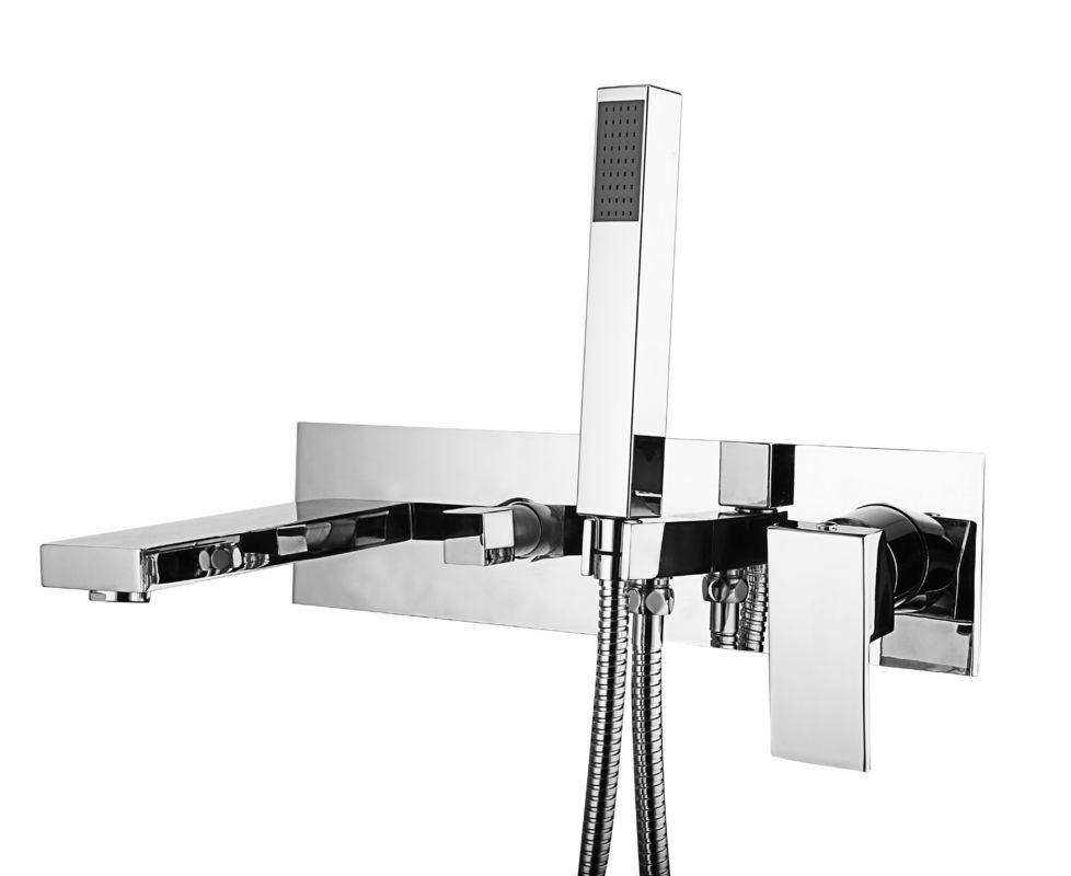 Single Handle Brass Wall Mounted Shower Mixer For Shower Experience T86811