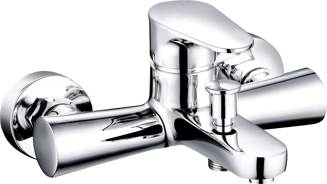 Wall Mounted Shower Mixer Faucet And Single Handle Contemporary T8711A